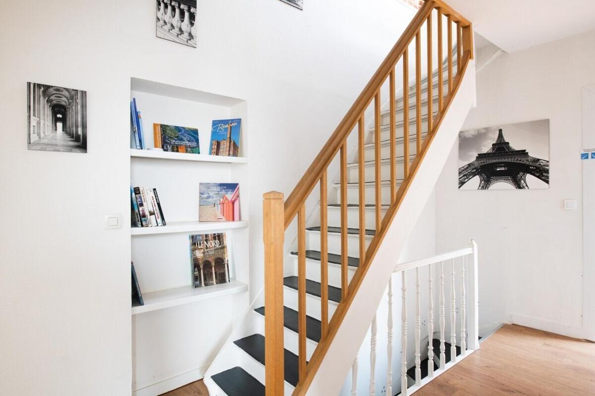 Maison Cosy 4 Chambres, Terrasse, Garage Prive Croix Εξωτερικό φωτογραφία