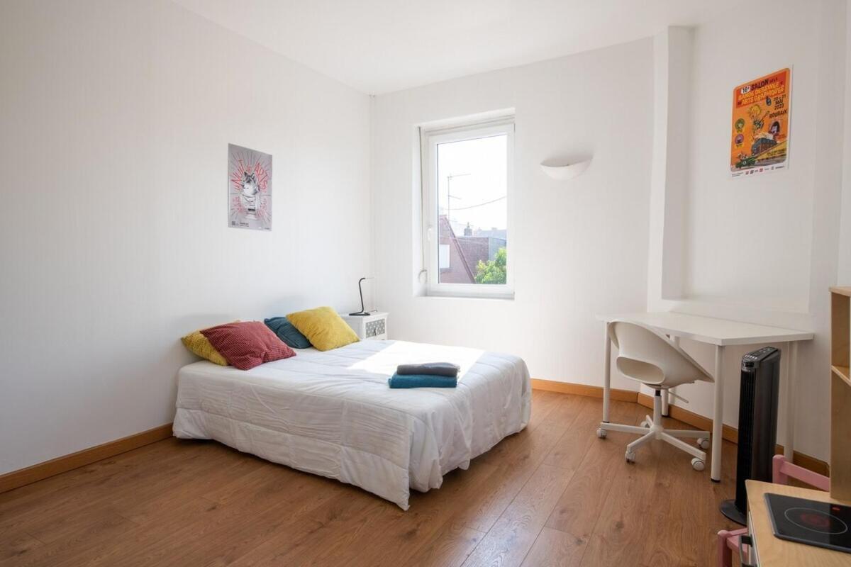 Maison Cosy 4 Chambres, Terrasse, Garage Prive Croix Εξωτερικό φωτογραφία