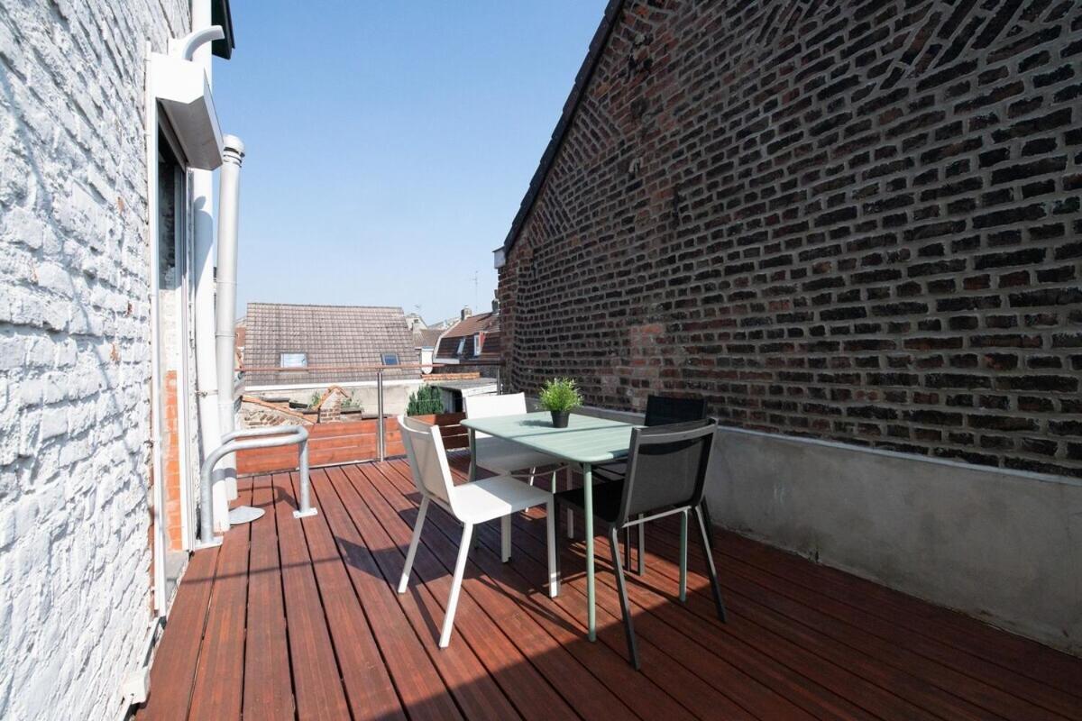 Maison Cosy 4 Chambres, Terrasse, Garage Prive Croix Εξωτερικό φωτογραφία